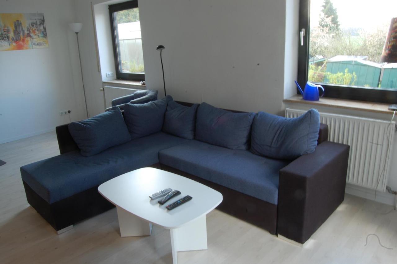 Wohnung Mit Kamin Terrasse Und Grill In Der Naehe Von Nuernberg Burgthann Exterior photo